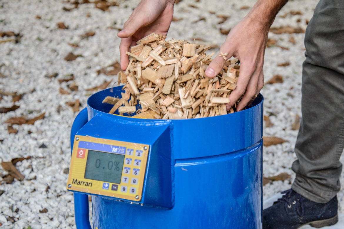 Medidor de Umidade para Biomassa e Granulados - M75