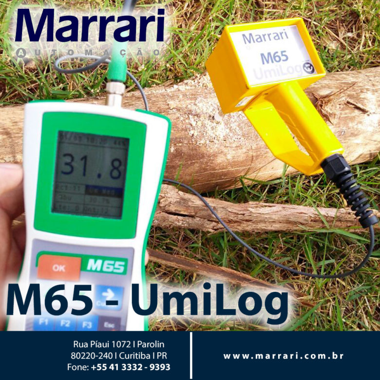 Medidor de Umidade para Toras M65